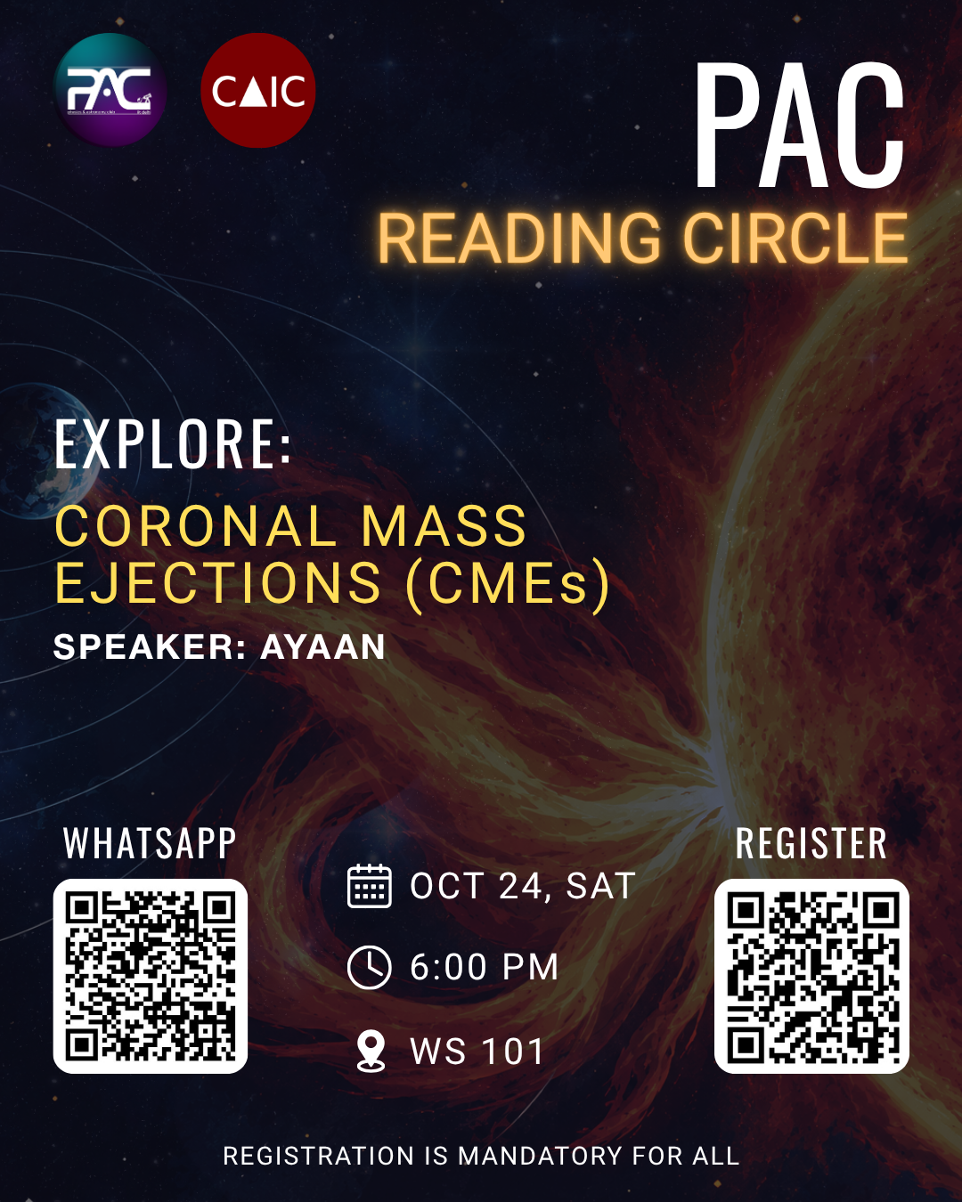 CMEs Reading Circle Talk